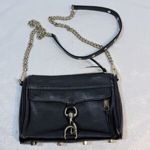 Rebecca Minkoff Mini MAC Black Leather Crossbody